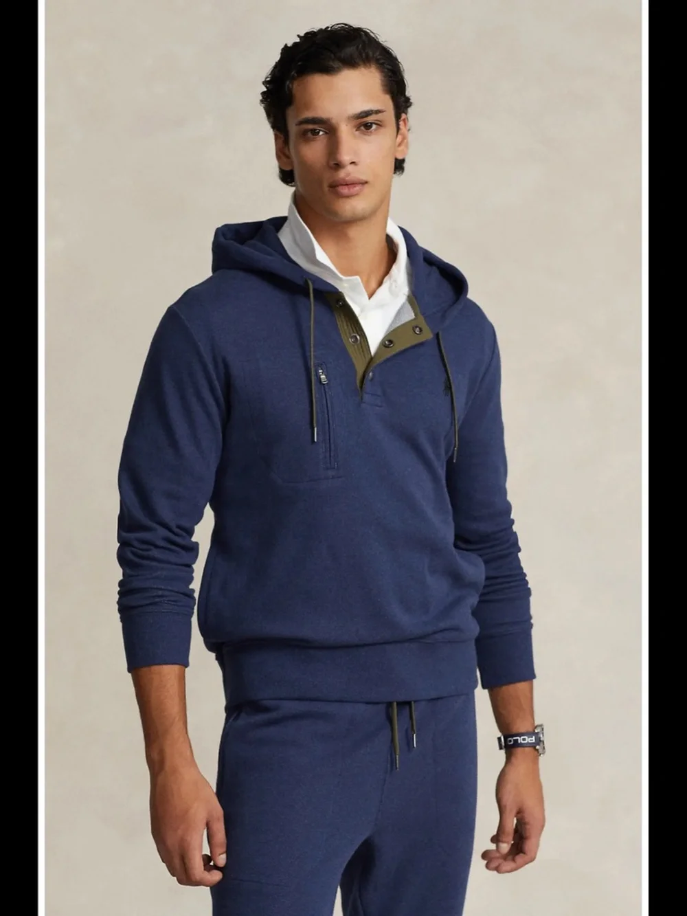 Polo Ralph Lauren Expedition Cotton Blend Terry Hoodie